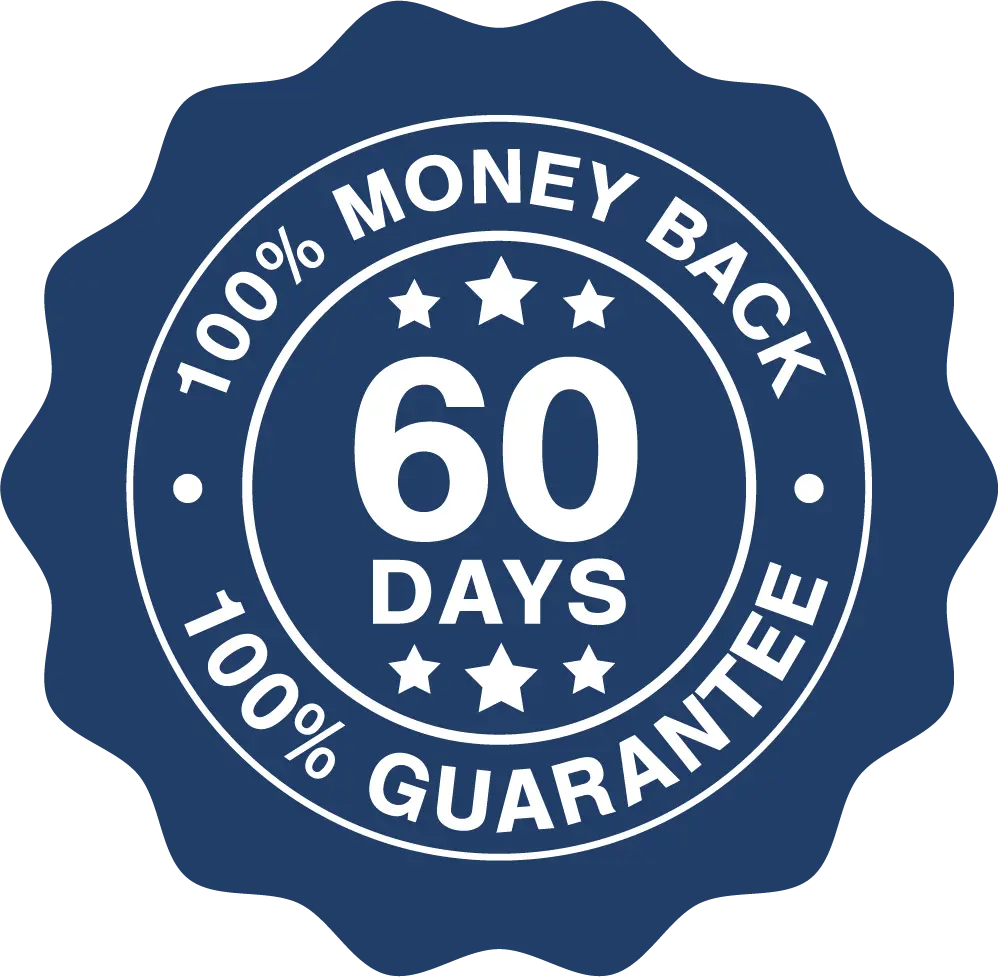 Memocept 60-Day Money Back Guarantee Badge